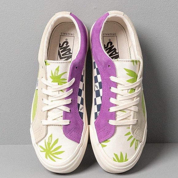 VANS★OG LAMPIN LX★兼用★OVERCAST/LIME GREEN OG Lampin LX - Overcast/Lime Green – Feature